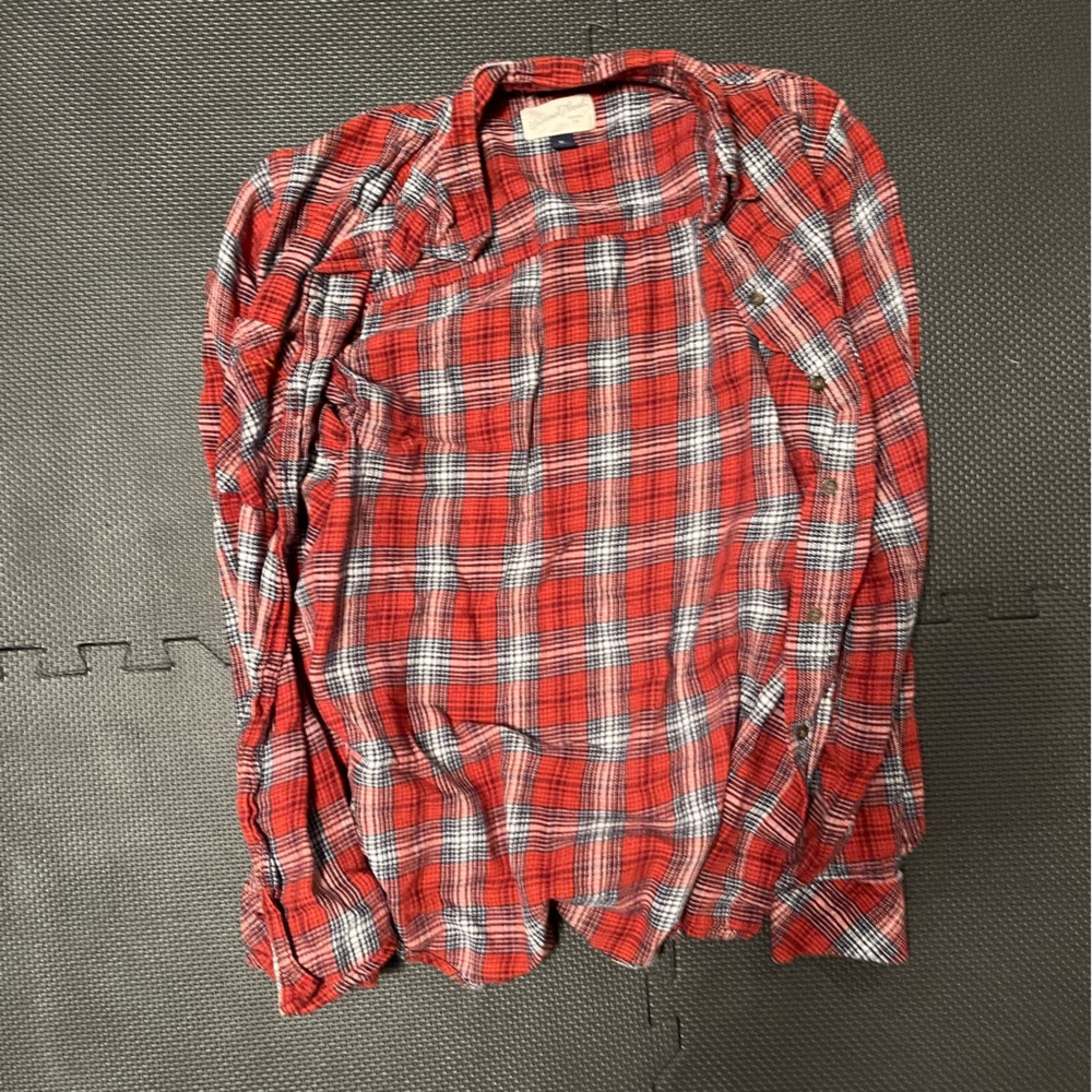 Red Target flannel